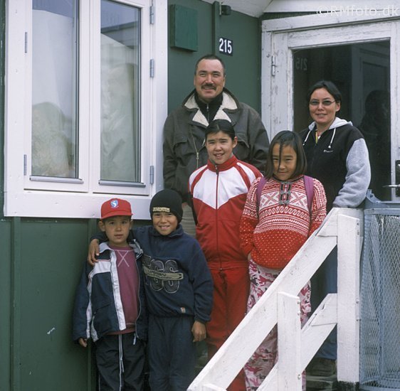 Grønlandsk familie